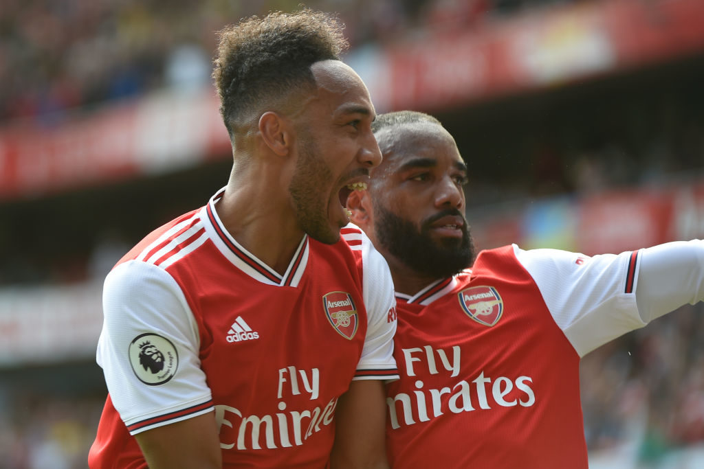 Aubameyang Lacazette injury