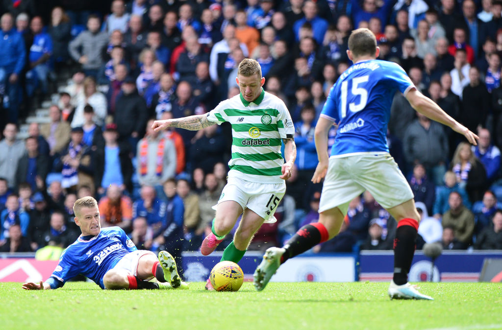 Keen on football. Celtic Glasgow. Ibrox Stadium Rangers. Matchday Scottish.