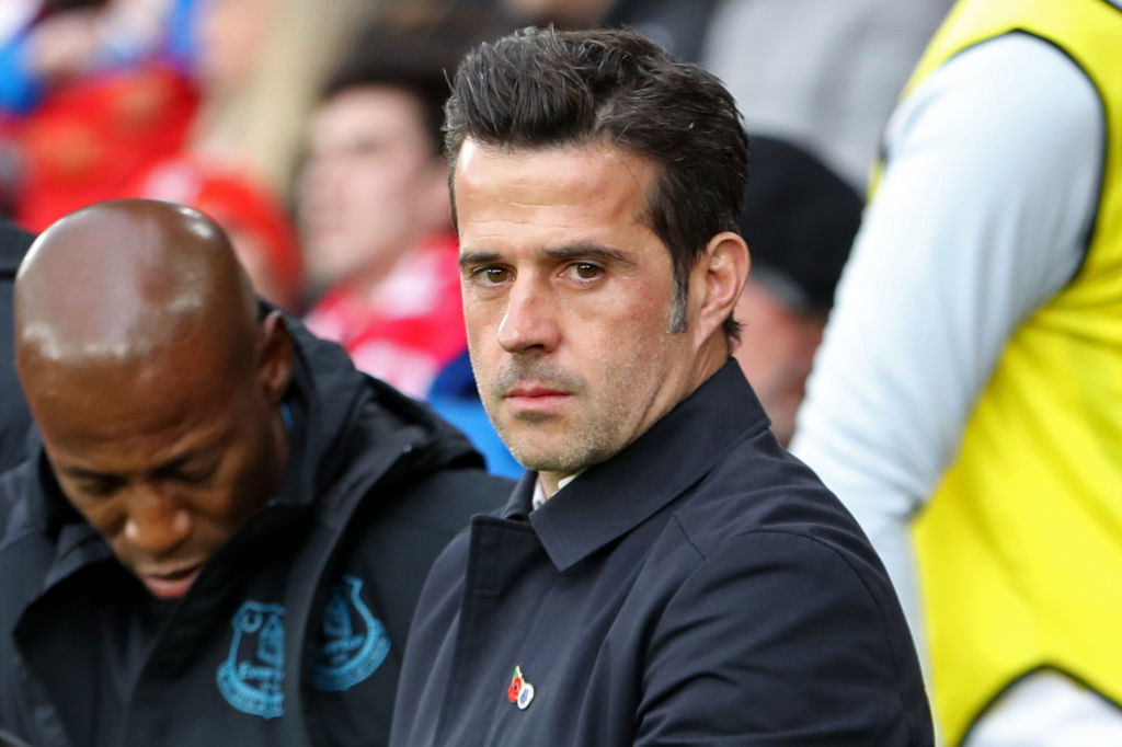 Everton Manager Marco Silva during the Premier League match between Southampton and Everton at St Mary's Stadium, Southampton on Saturday 9th Novem...