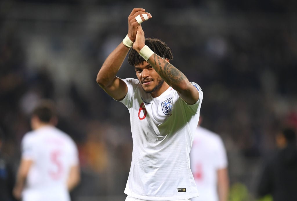 Tyrone Mings is expected to start for England this afternoon.