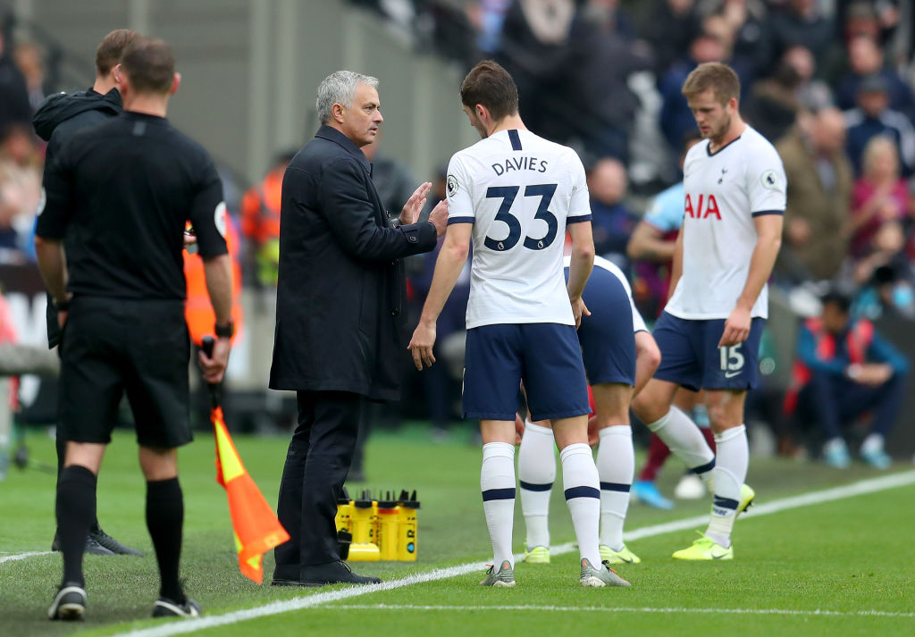 Tottenham defender Ben Davies tells journalist his injury "will be a while"