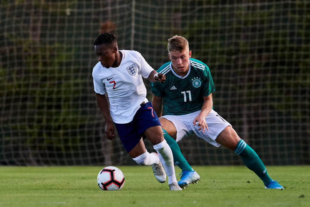 Karamoko Dembele is a youth international with England.