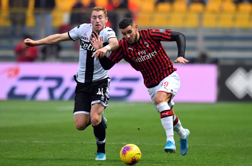 Dejan Kulusevski in action for Parma