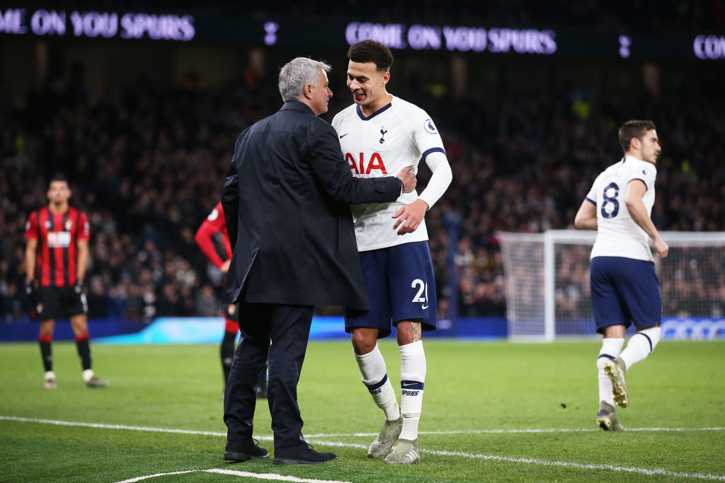 Dele Alli struggled under Jose Mourinho.