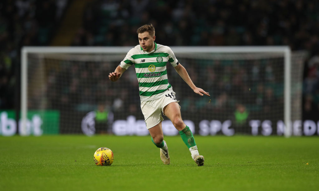 James Forrest hints at forever stay at Celtic