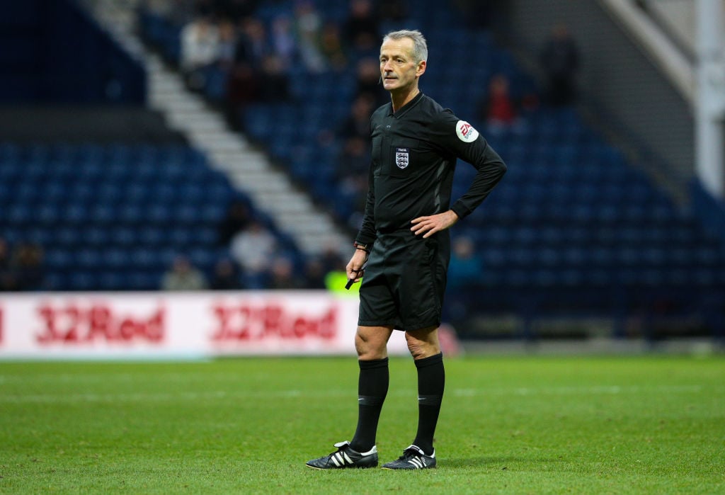 Referee Martin Atkinson