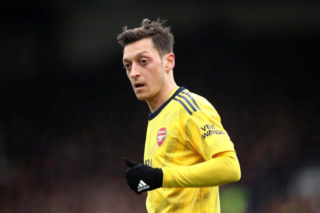 Mesut Ozil takes aim at ex-Arsenal boss Unai Emery and backs Mikel Arteta