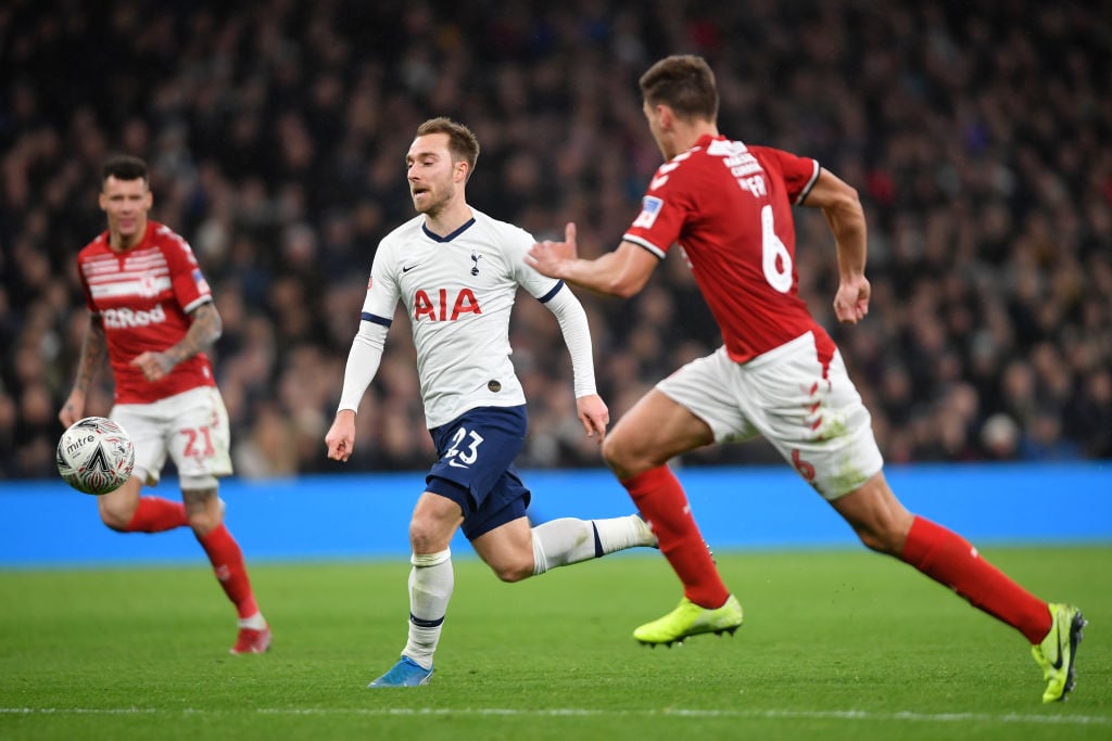 Report: Christian Eriksen frustrated with Tottenham fans