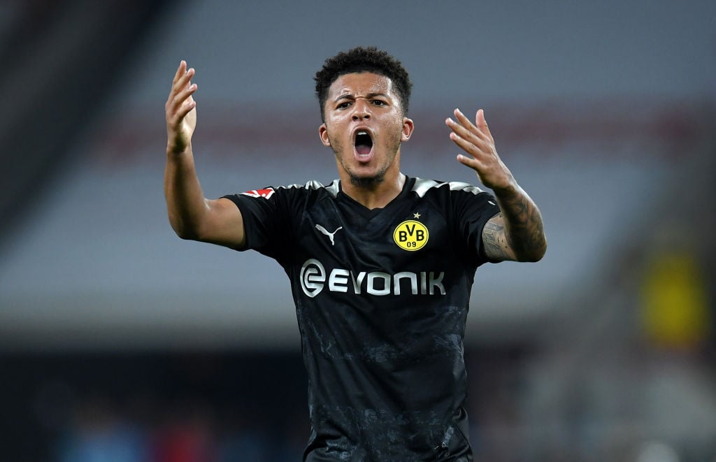 Report Liverpool Pull Out Of Jadon Sancho Race Manchester United Boost