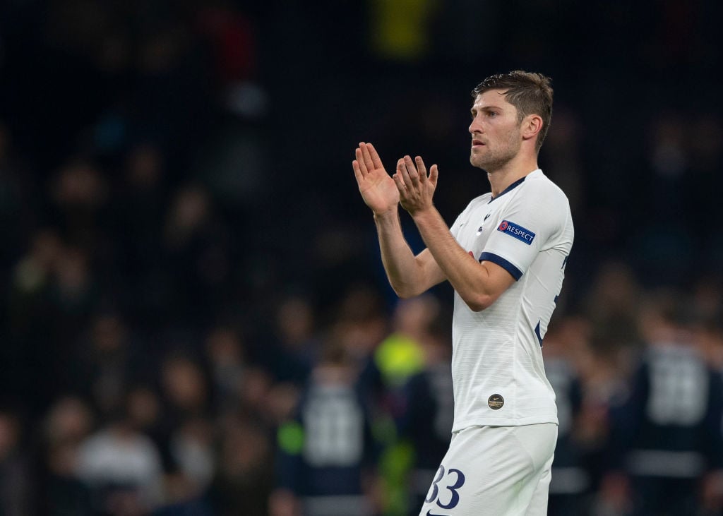 Tottenham fans react as Ben Davies resumes training