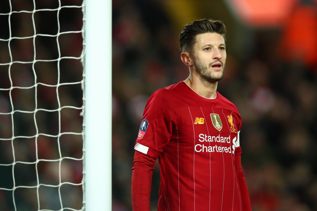 New report claims Liverpool have not held talks regarding Adam Lallana's short-term contract extension