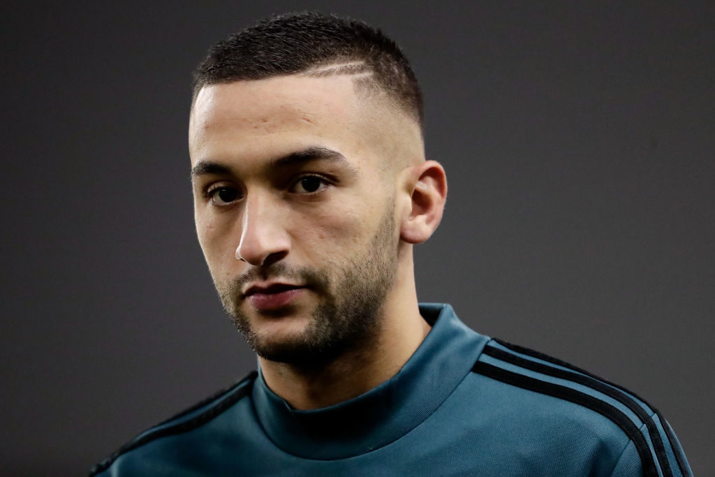 Hakin Ziyech is an Arsenal fan.
