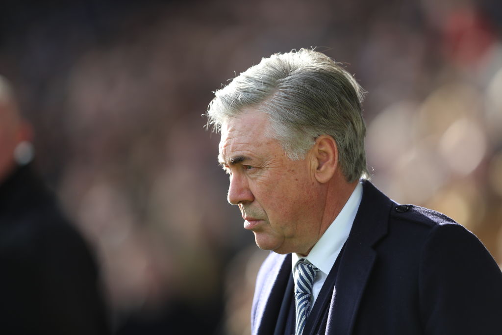 Carlo Ancelotti and Anthony Gordon post on Twitter as Everton hold Liverpool