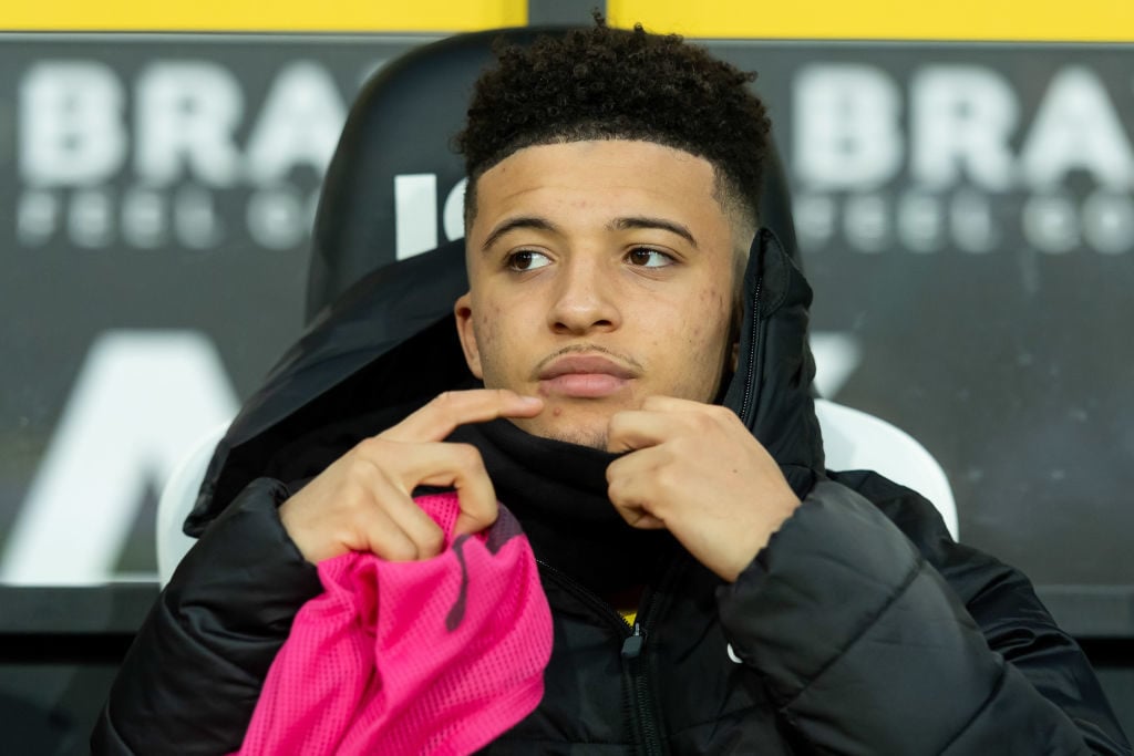 Sancho was reportedly a target for Liverpool this summer.