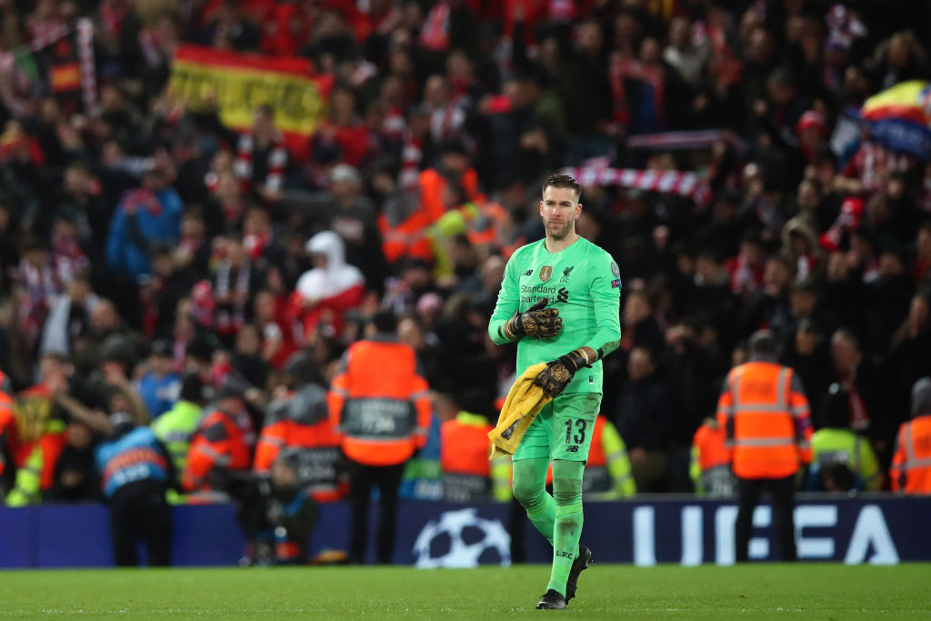 Report: Adrian wants to join La Liga club once Liverpool contract expires in summer