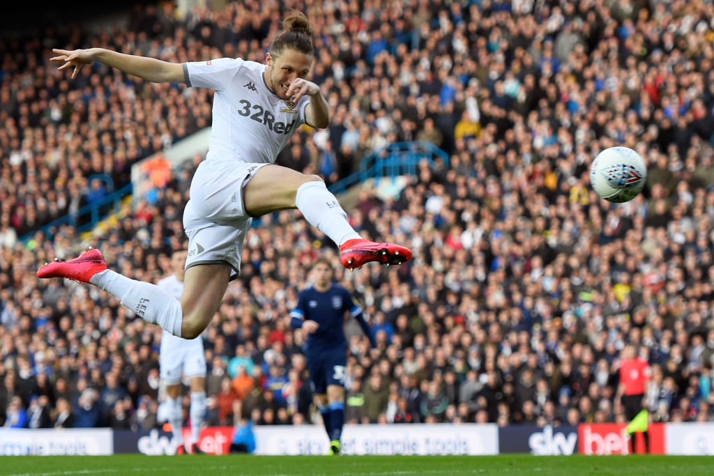 Stephen Warnock reacts to Luke Ayling's performance in Leeds win