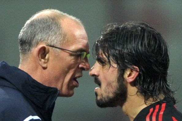 Gattuso Collapsed Tottenham