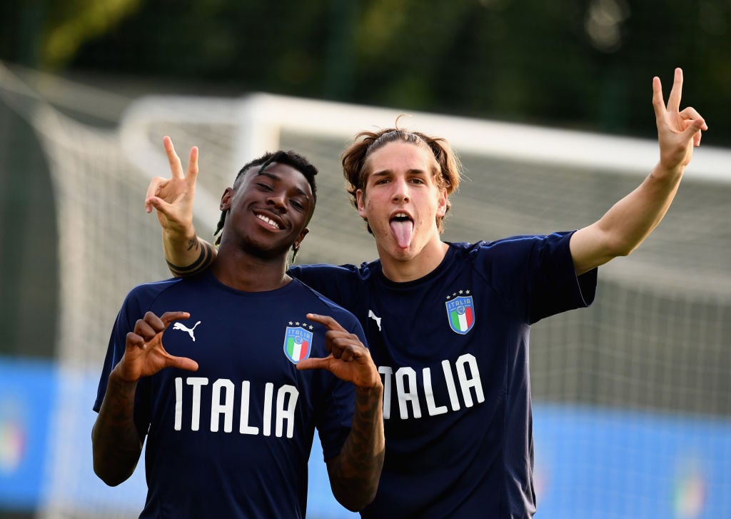 Moise Kean move to Roma would pair him with best friend Nicolo Zaniolo