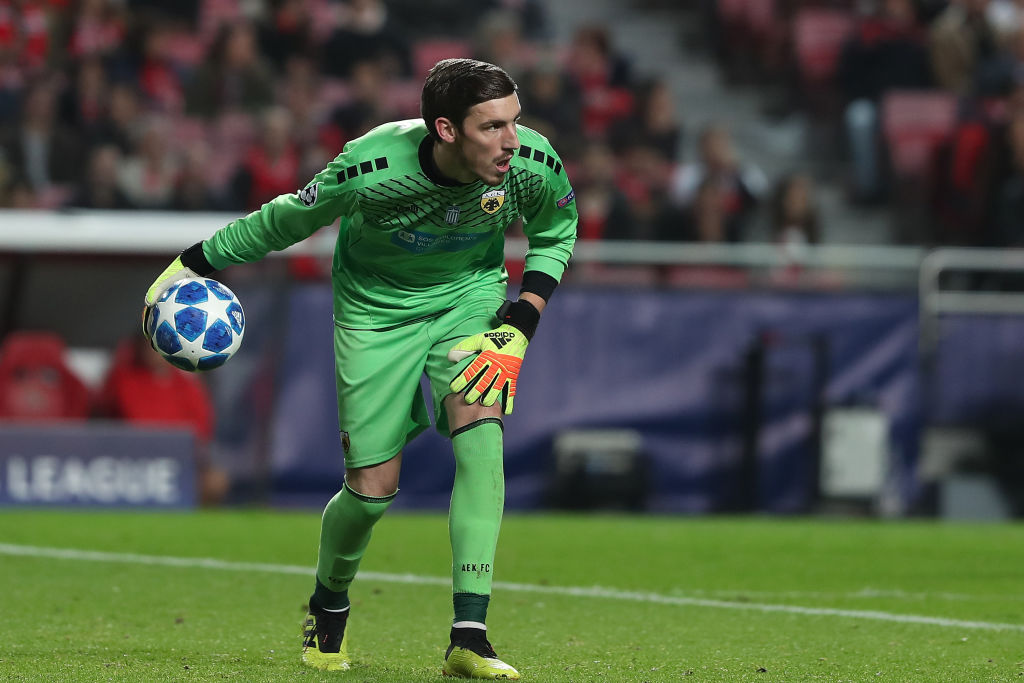 Report: Celtic interested in Greek goalkeeper Vasilios Barkas, willing to pay £5.4m