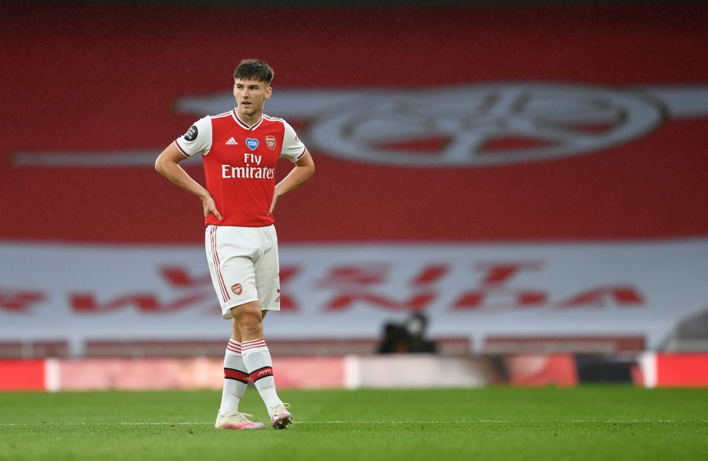 Report: Arsenal players told Kieran Tierney to tone down commitment in training