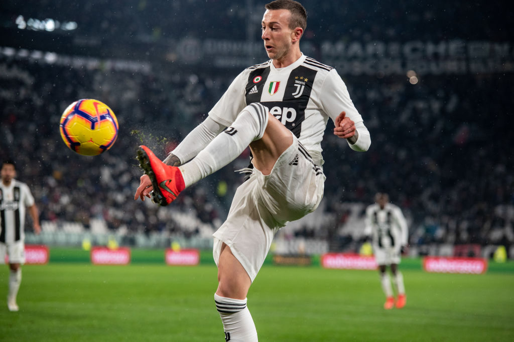 Federico Bernadeschi of Juventus during the Football serie A...