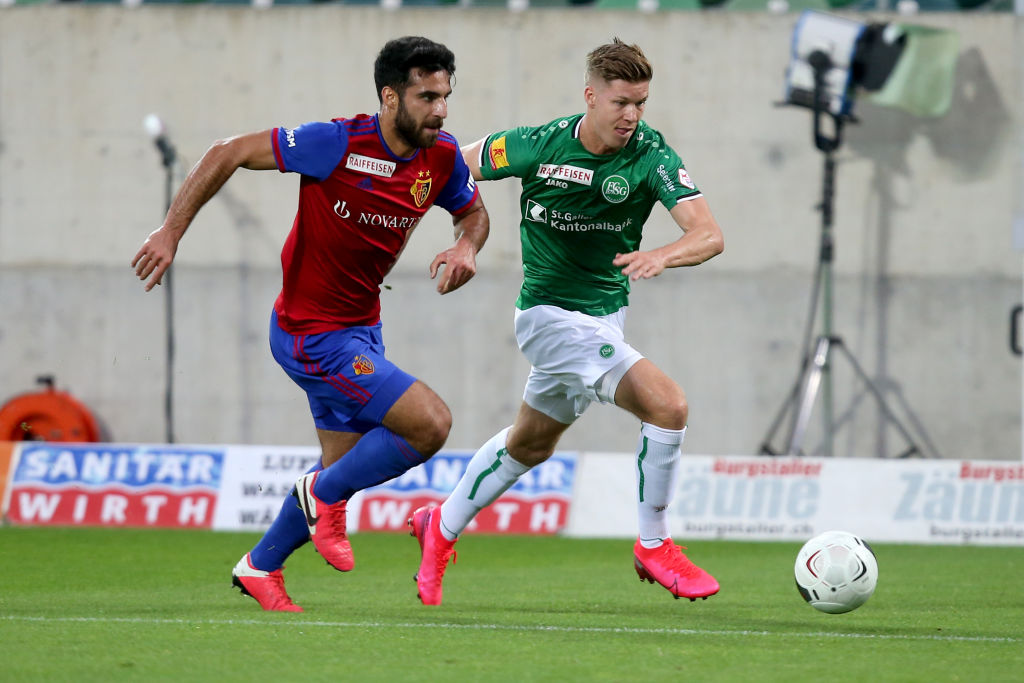 FC St. Gallen v FC Basel - Swiss Raiffeisen Super League