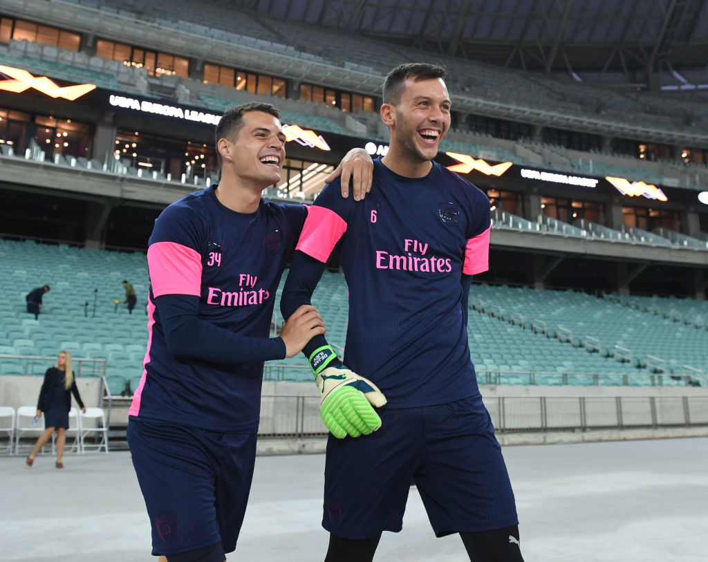 Arsenal Training and Press Conference