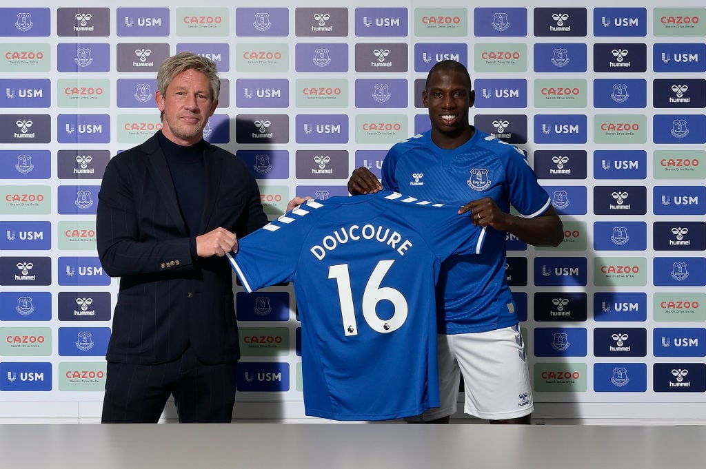 Everton Unveil New Signing Abdoulaye Doucoure