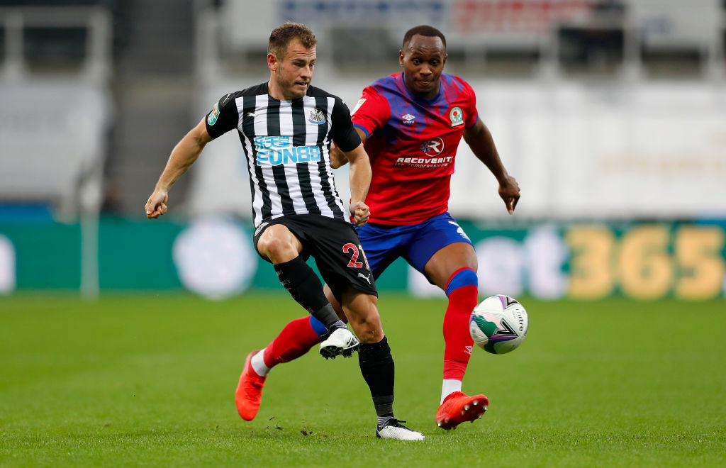 Newcastle United v Blackburn Rovers - Carabao Cup Second Round