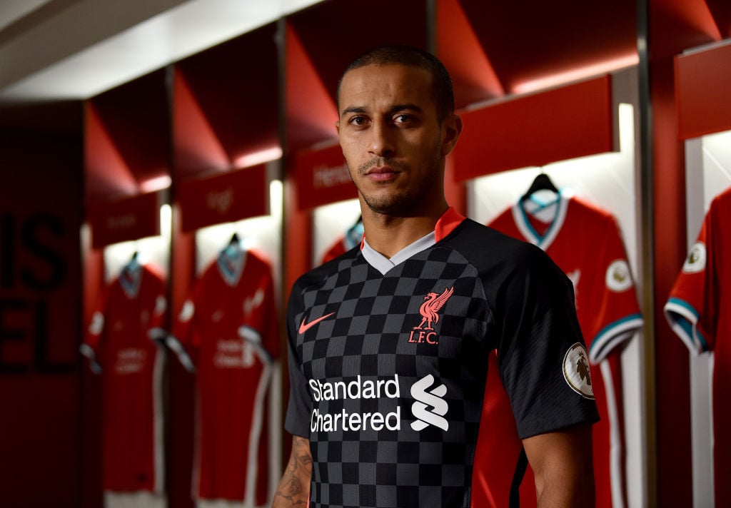 Liverpool Unveil New Signing Thiago Alcantara