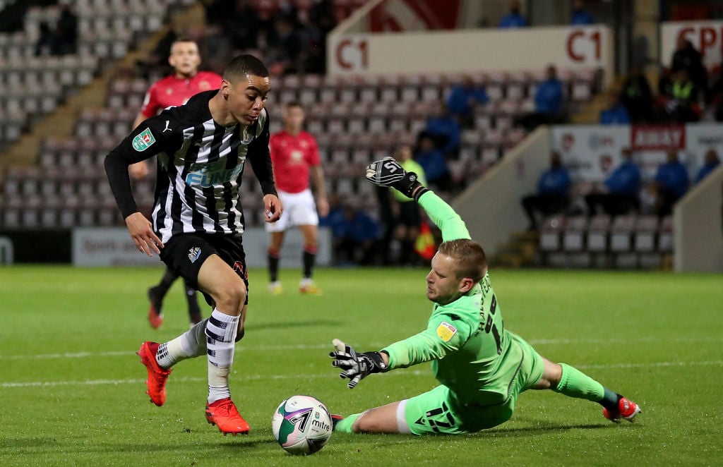 Morecambe v Newcastle United - Carabao Cup Third Round
