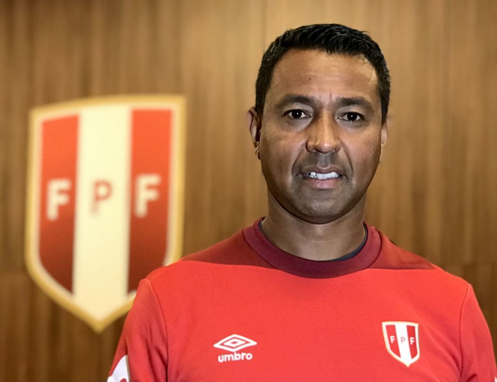 Peru assistant coach Nolberto Solano