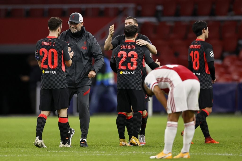 UEFA Champions League Group D"Ajax Amsterdam v Liverpool FC"