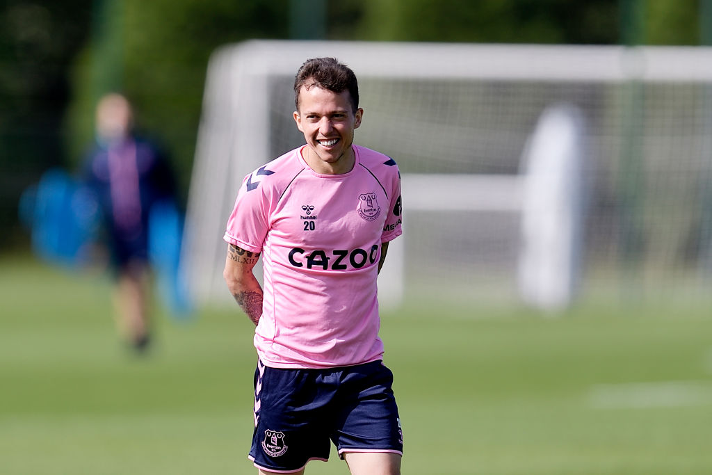 Everton Training Session