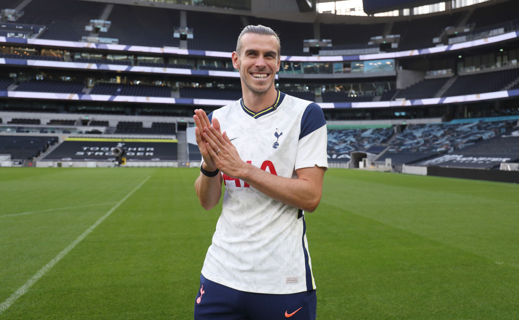 Tottenham Hotspur New Signings Gareth Bale and Sergio Reguilon Visit the Tottenham Hotspur Stadium