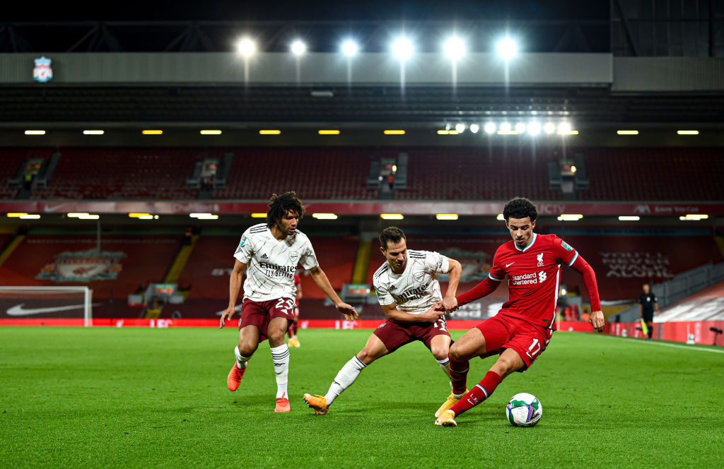 Liverpool v Arsenal - Carabao Cup Fourth Round