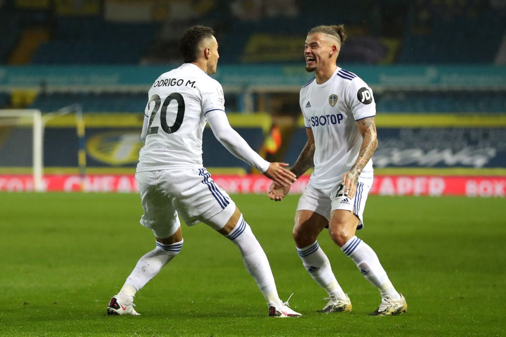 Stephen Warnock reacts to Kalvin Phillips' display in Leeds draw