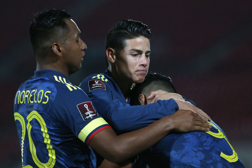 Chile v Colombia - South American Qualifiers for Qatar 2022