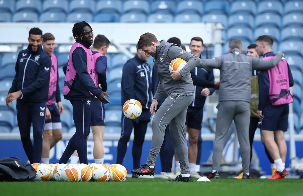 Rangers - Press Conference And Training Session