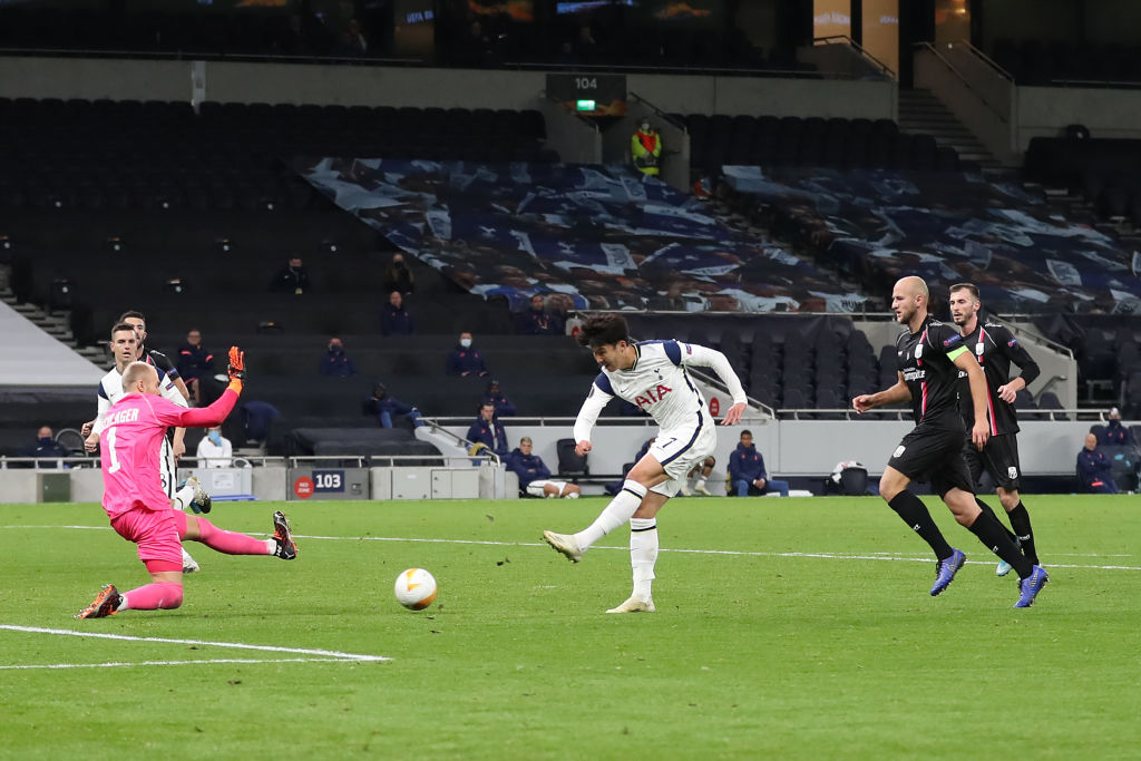 Tottenham Hotspur v LASK: Group J - UEFA Europa League