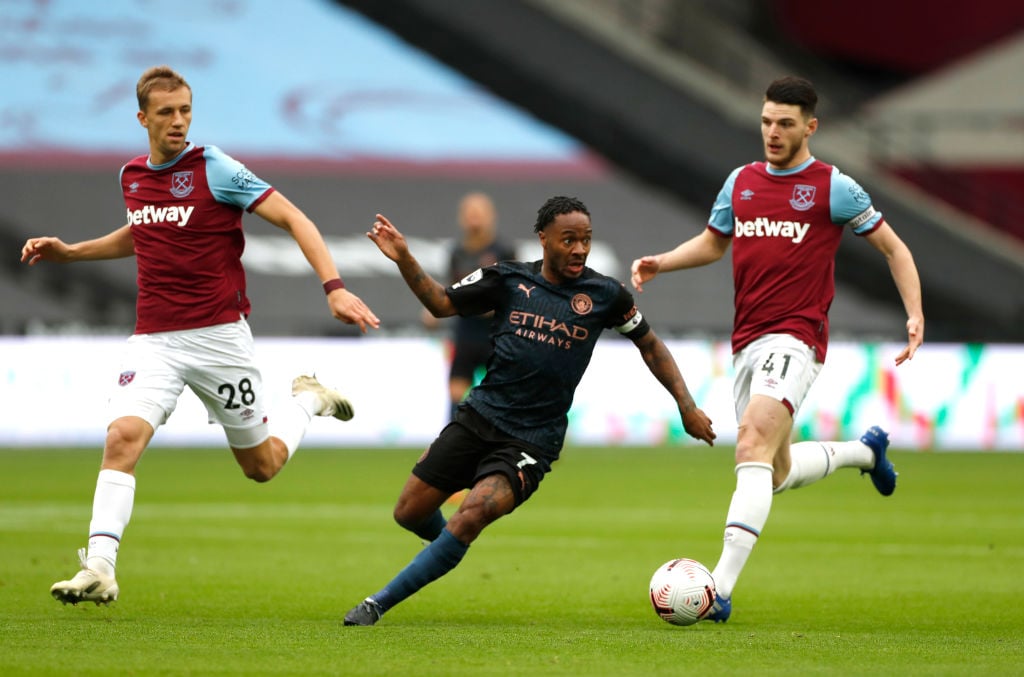 Declan Rice praises West Ham teammate Tomas Soucek