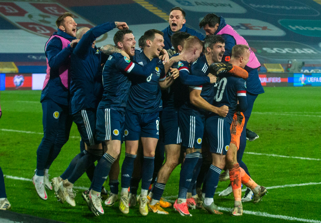 Serbia v Scotland - European Championship Qualifier