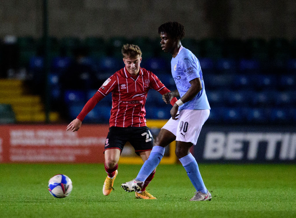 Lincoln City v Manchester City U21 - EFL Trophy