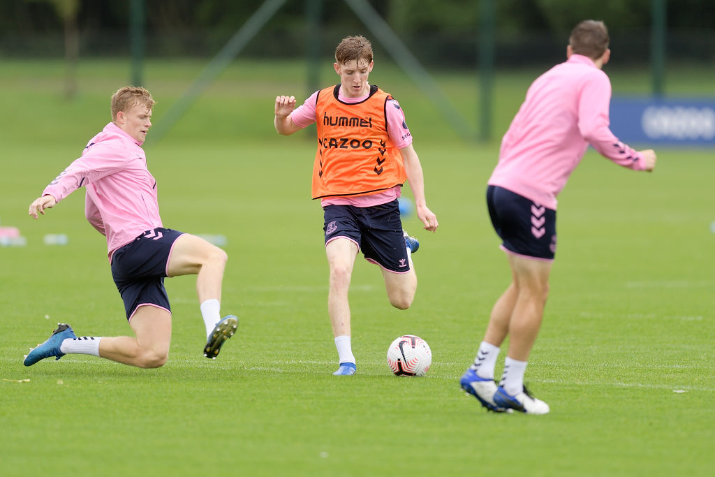 Everton Pre-Season Training Session