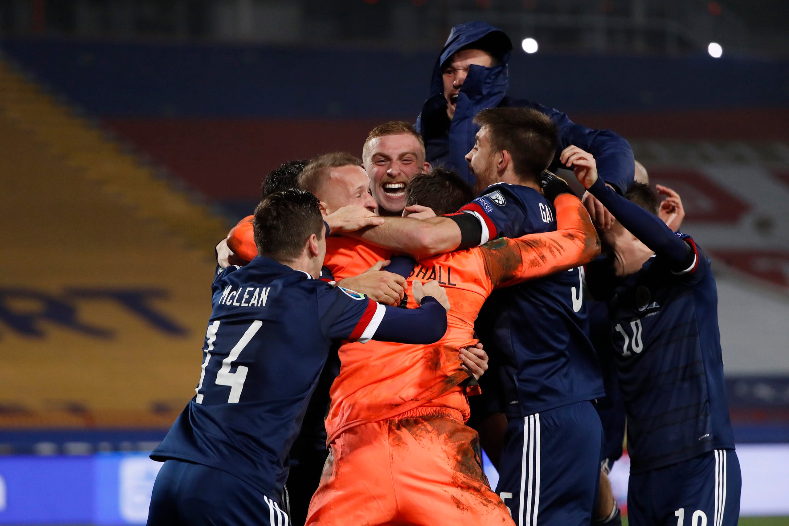 Liverpool star Andy Robertson receives emotional message from Scotland legend