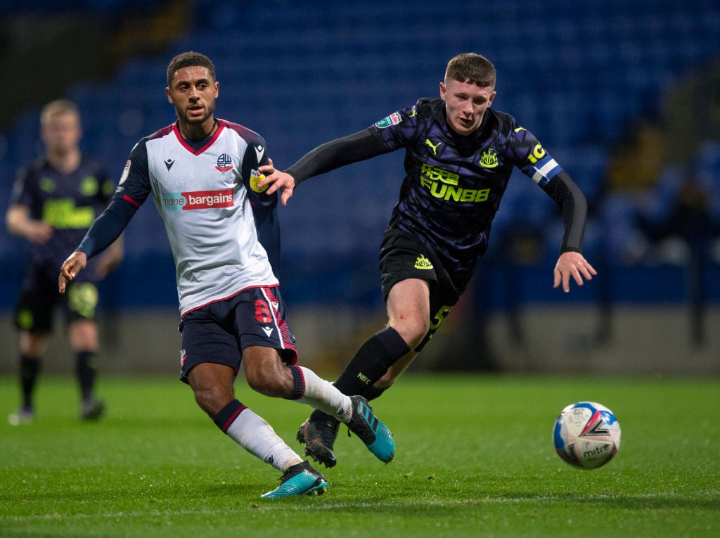 Bolton Wanderers v Newcastle United U21 - EFL Trophy