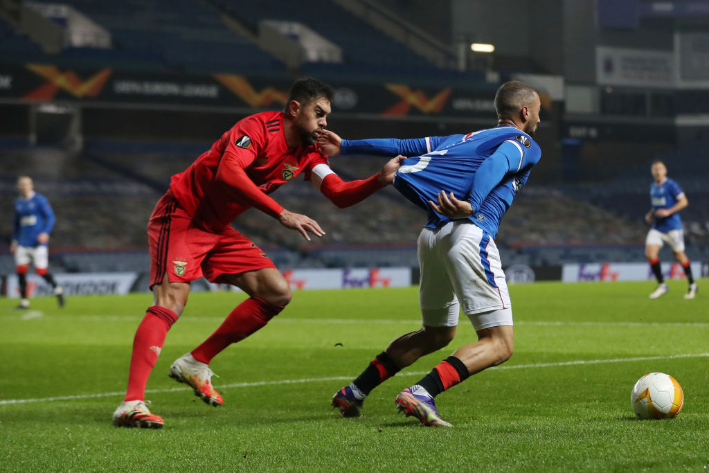 Rangers v SL Benfica: Group D - UEFA Europa League