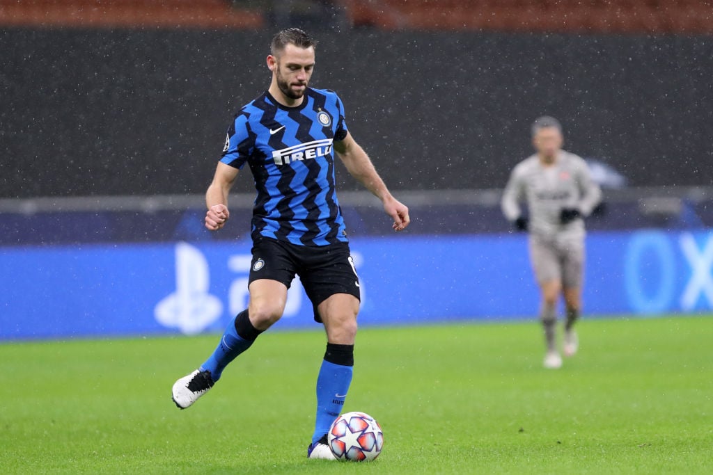 Stefan de Vrij of Fc Internazionale  in action during  the
