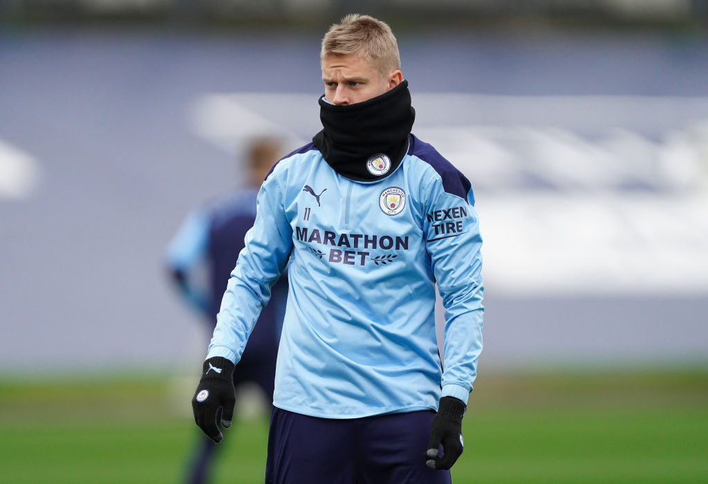 Manchester City Training Session