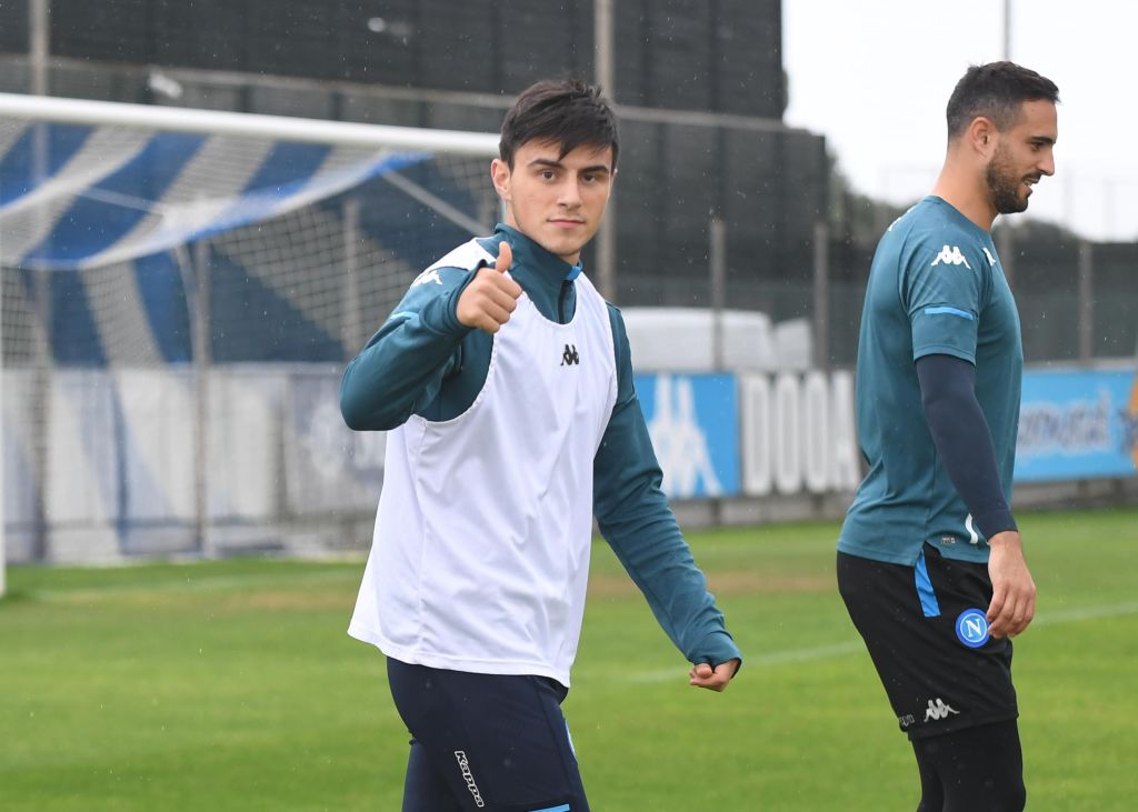 SSC Napoli - Press Conference And Training Session